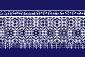 blue and white sarong fabric 