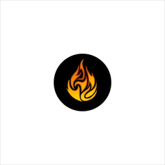 Vector set of icons for fire. flame icons. Flame logo, fire icon.