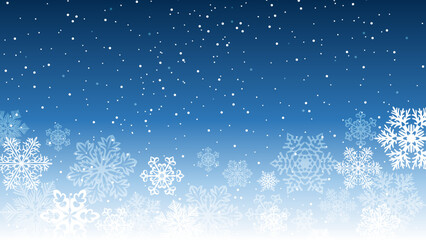 background with snowflakes - 552100861
