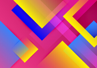 Abstract colorful geometric vector gradient background