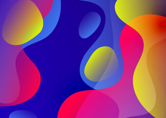 Abstract colorful geometric vector gradient background