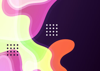 Abstract colorful geometric vector gradient background
