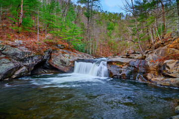 Baby Falls on the Tellico River in the Cherokee National Forest in TN.