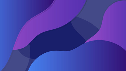 Modern abstract blue purple template background design