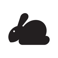 illustration of a rabbit in white background