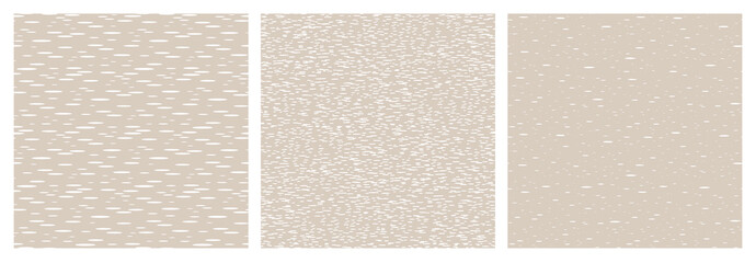 Ink hatch and strokes seamless pattern. Grunge surface vector texture looking like birch bark, papyrus, rain, ripples on the water. Texture background template.