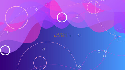 Modern design template background with geometric abstract shapes