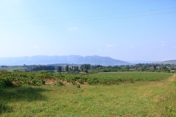 a landscape scene in Swaziland kingdom of Eswatini