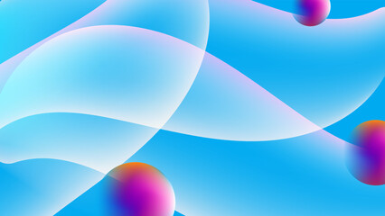 Modern gradient abstract colorful design background