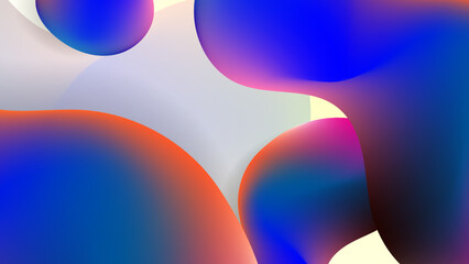 Modern gradient abstract colorful design background