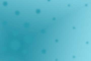 illustration of blue background with bokeh with place for text. Graphic design for banner or billboard, signboard.