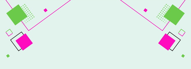  Geometric green and pink design Background abstract