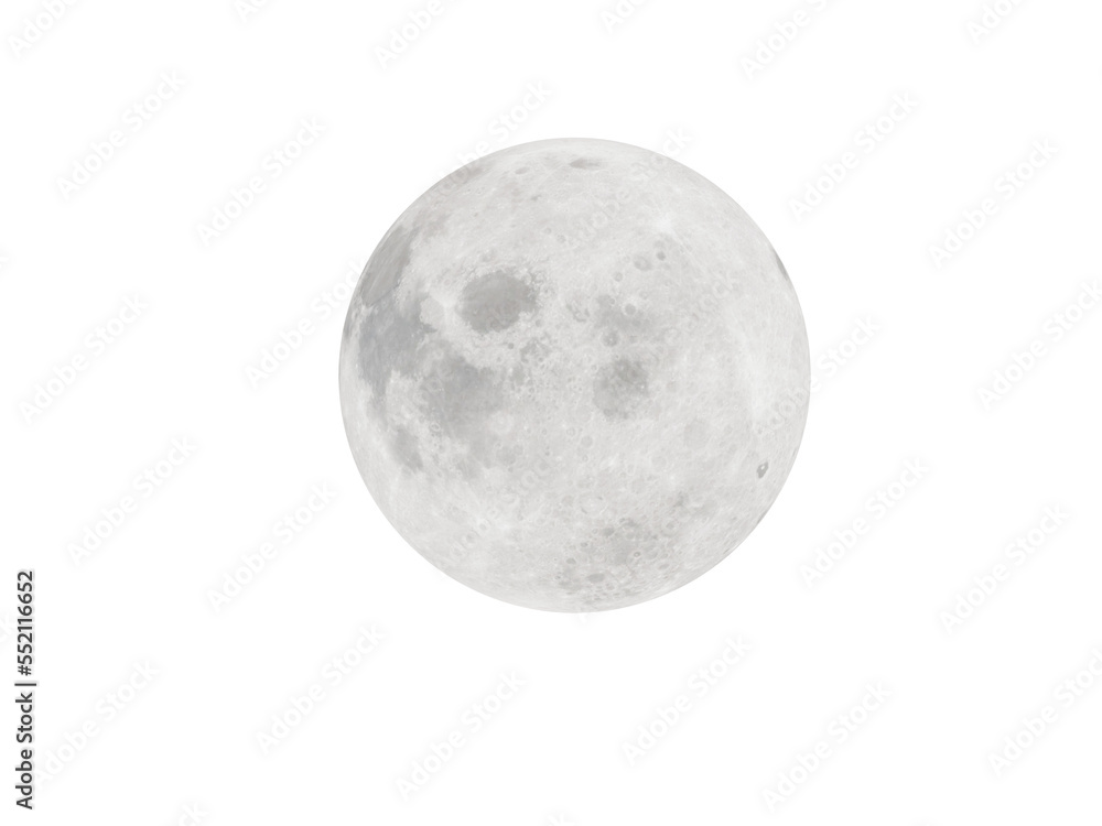 Wall mural the full moon that lights up in the night.