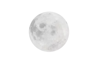 Photo sur Aluminium Pleine lune The full moon that lights up in the night.