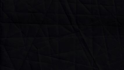 Obraz premium Black crumpled paper texture pattern. Rough grunge old blank. Vector abstract background.