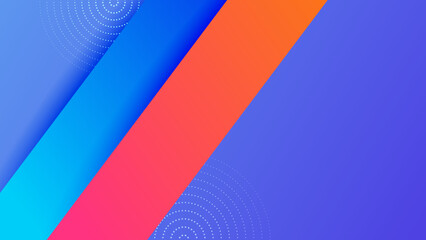 Modern gradient abstract colorful design background