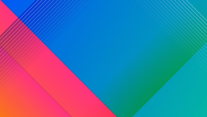 Modern gradient abstract colorful design background