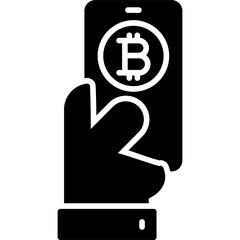 Pay Bitcoin Icon