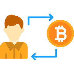 Bitcoin Trading Icon