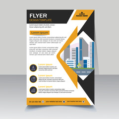 Business cover brochure template blue gray geometric hexagon shapes. Vector brochure, flyer, magazine cover & poster template.