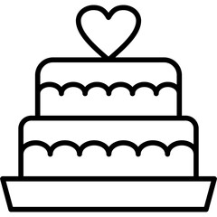 Wedding Cake Icon