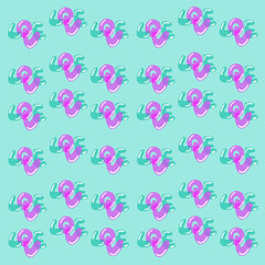 seamless pattern with hearts seamless background with hearts love valentine's day 