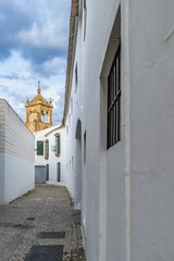 View of the city of Ecija in Seville, Andalusia, Spain.