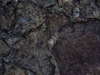 imagen textura detalle piedra con grietas y relieve