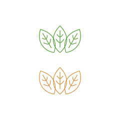 Fototapeta premium BIO ECO PRODUCT SIGN, SYMBOL, LOGO ISOLATED ON WHITE