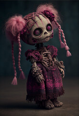 Cute Voodoo Ragdoll Pink