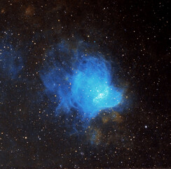 Blauer Reflexionsnebel © Brbel