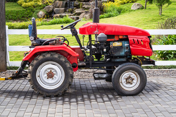 A Red Tractor