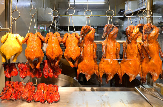 Roasted Duck Hanging for Sale