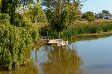 Kayak Dock On The River
