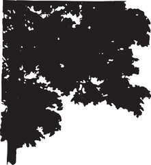 Lower part of Plane Tree Vector 