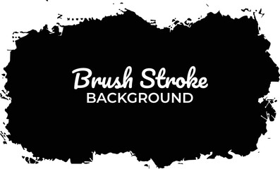 Fototapeta premium Modern Abstract Brush Stoke Banner Template