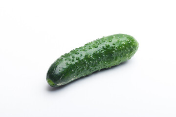 Cucumber vegetable isolated on white background