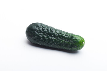 Cucumber vegetable isolated on white background