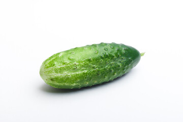 Cucumber vegetable isolated on white background