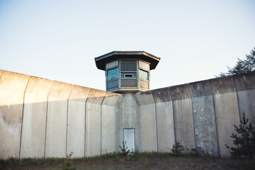 JVA Wachturm im Gefängnis