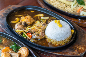 Soy Sauce Chicken with Rice