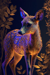 Fox in the Jungle. Generative Ai
