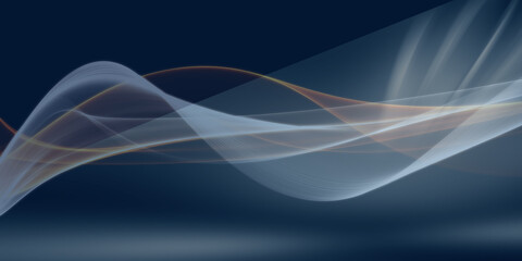 abstract blue wave background