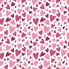 Valentines day seamless pattern design