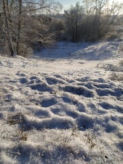 river in winter