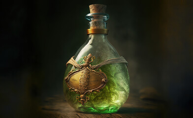Mystery Magic Bottle of Wishes, Dreams and Desires. 