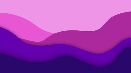 Abstract neon wave line conceptual background, minimalistic retro shapes colorful stripes. 