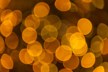 bokeh background with nobody. blur gold color background. blur defocused backdrop.
