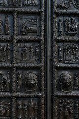 antique wrought iron doors