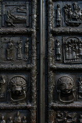 antique wrought iron doors